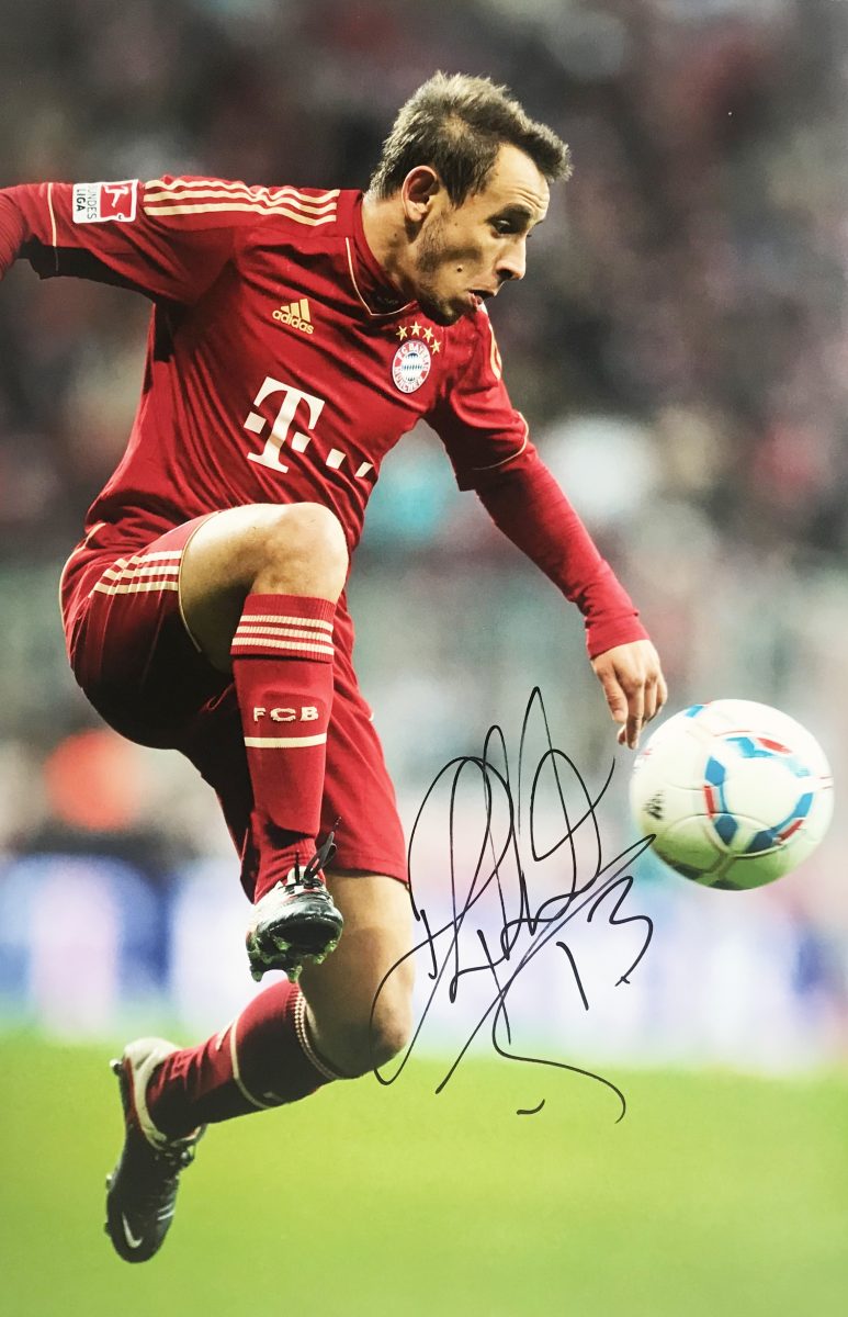 Rafinha Signed Photograph - FC Bayern Munich Defender ...