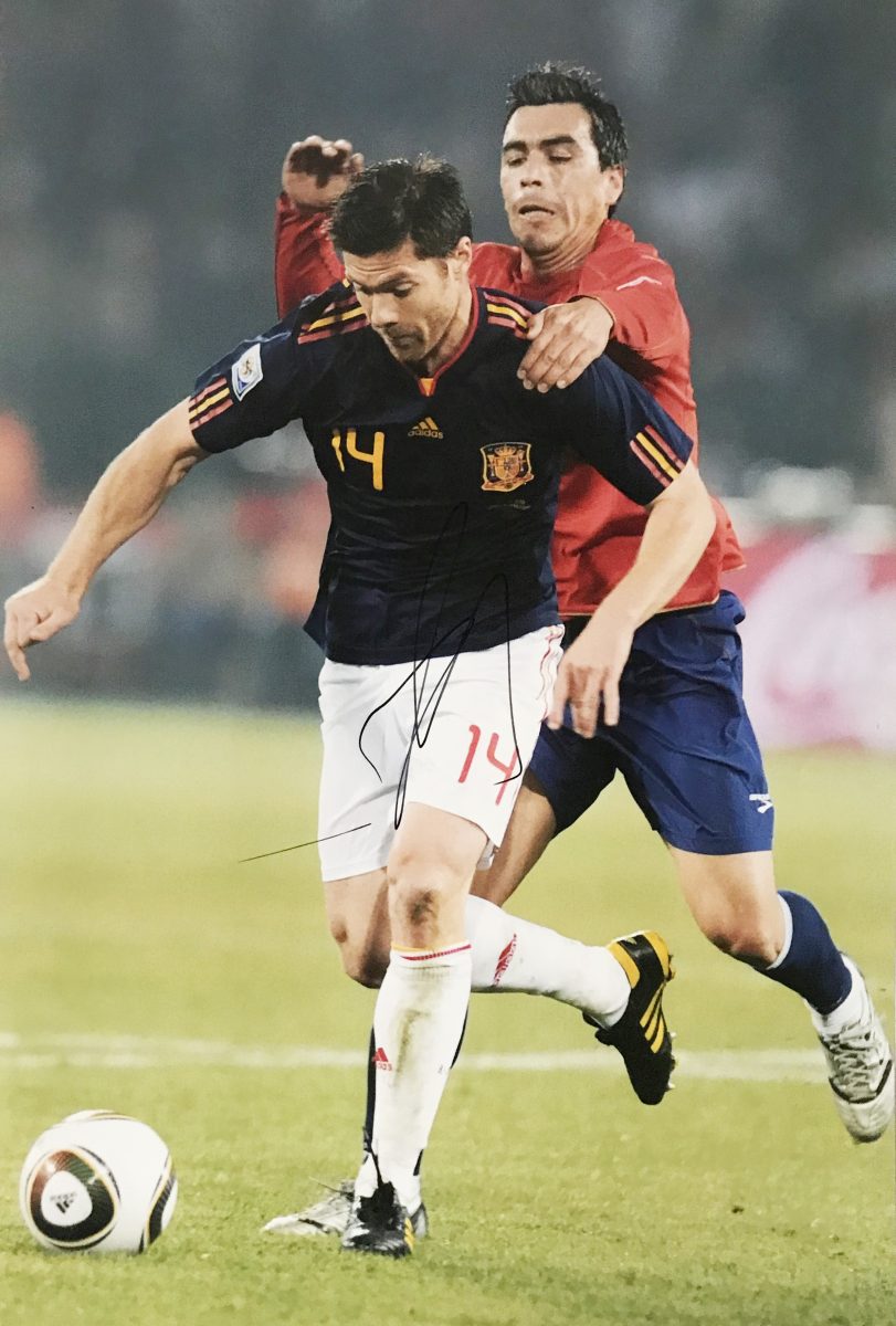 Xabi Alonso Signature - Signed Spain Football Photo ...