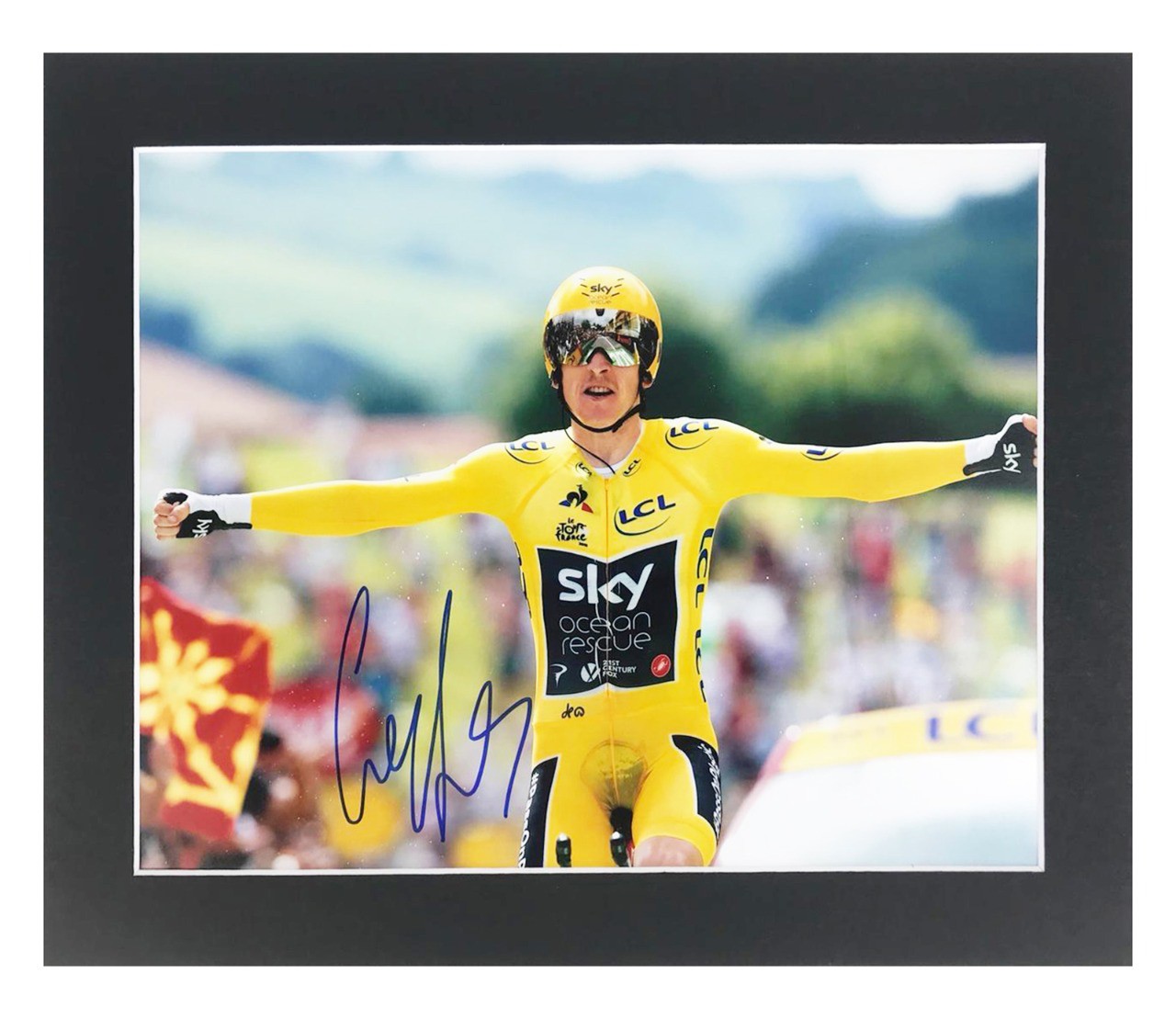 geraint thomas autograph