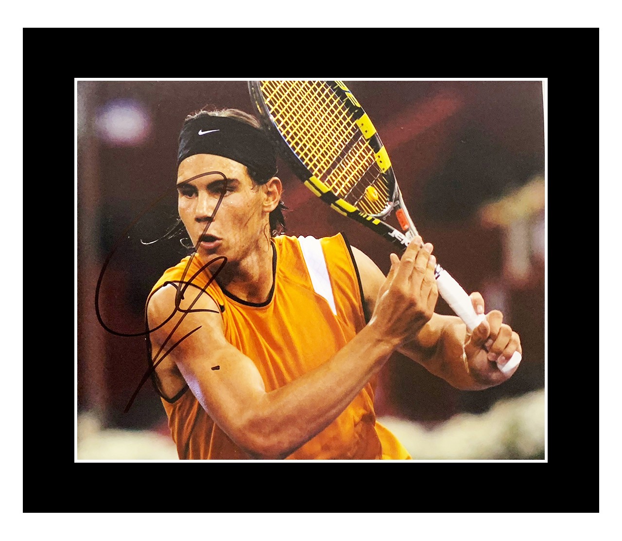 Rafael Nadal Autograph - Signed Tennis Icon Photo Display ...