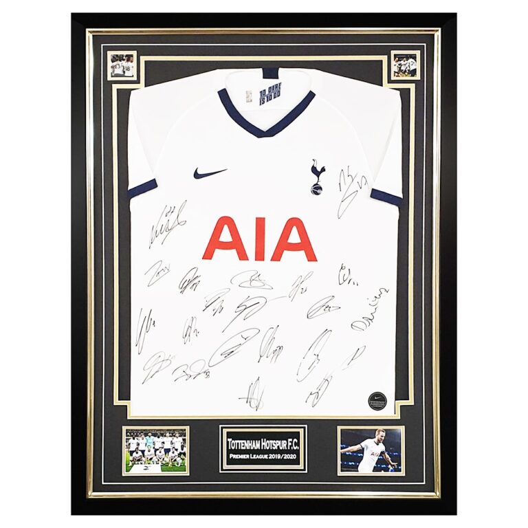 Signed Tottenham Shirts, Footballs - Signed Tottenham Memorabilia