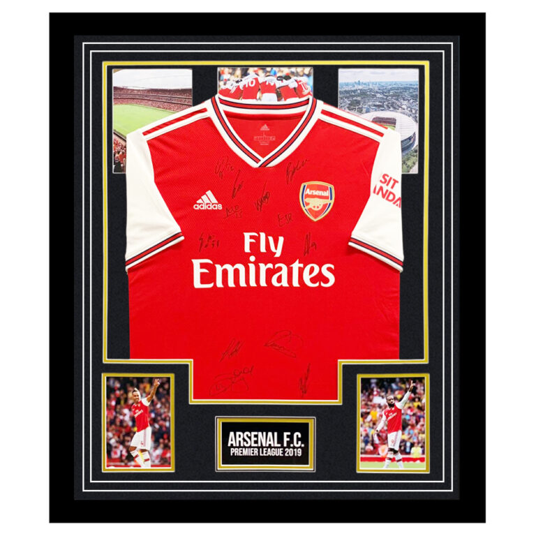 Signed Arsenal Shirts - Arsenal Memorabilia, Player Autographs