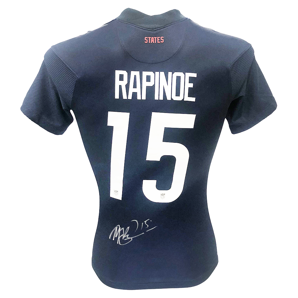 Signed Megan Rapinoe Shirt - USA Women's Soccer Icon +COA