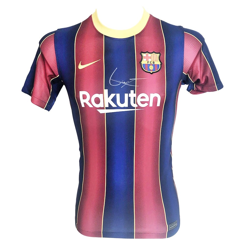 Signed Gavi Shirt - FC Barcelona Icon Jersey