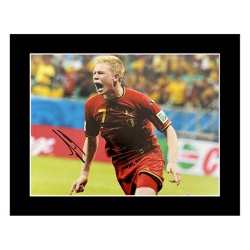 Kevin De Bruyne Stunning Hand Signed Official Manchester