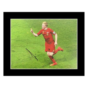 Kevin De Bruyne Stunning Hand Signed Official Manchester