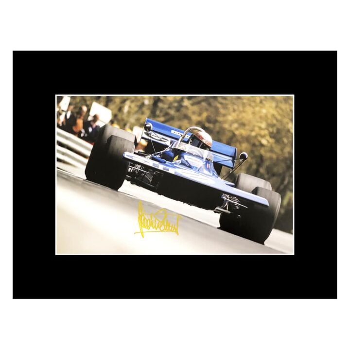 Signed Jackie Stewart Photo Display -16x12 Formula One Autograph