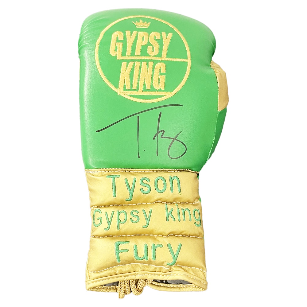 Tyson fury hot sale signed glove