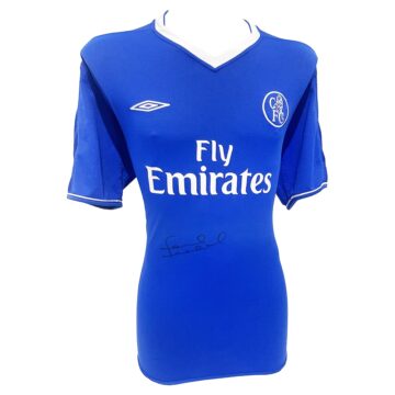 Frank Lampard Signed Chelsea Jersey – Gold & Silver Pawn Shop