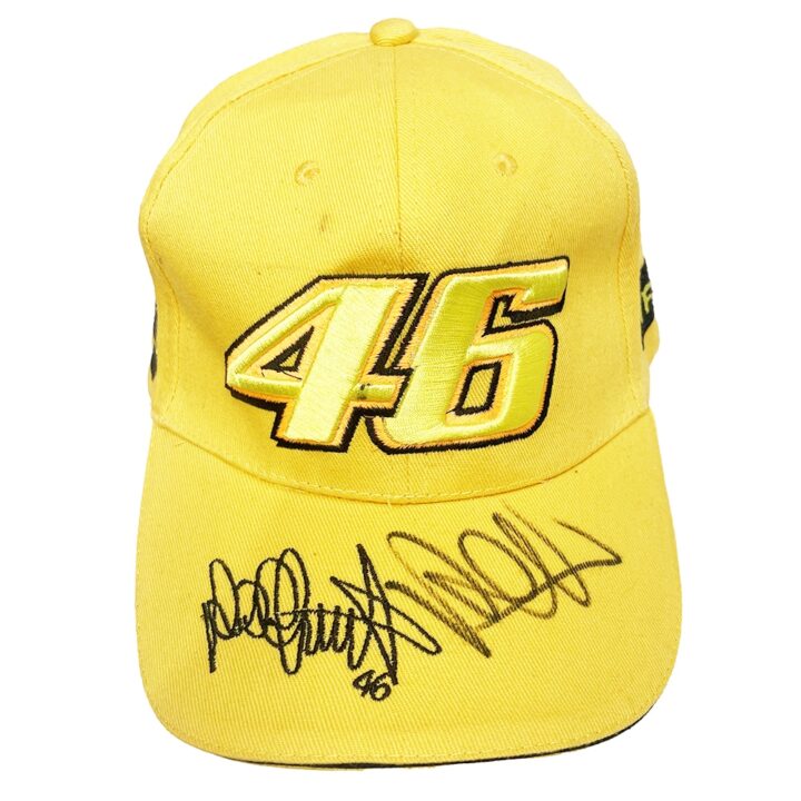 Valentino Rossi Signed Cap – MotoGP World Champion