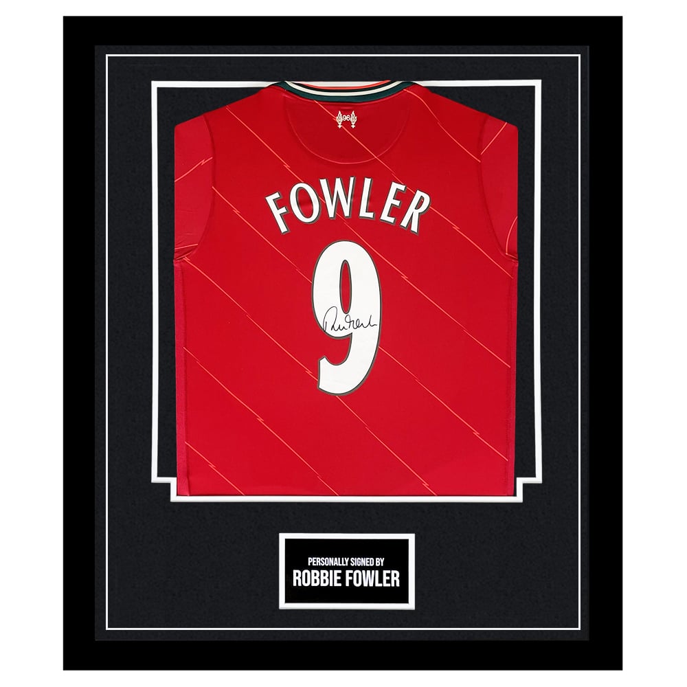 Robbie fowler hot sale signed shirt