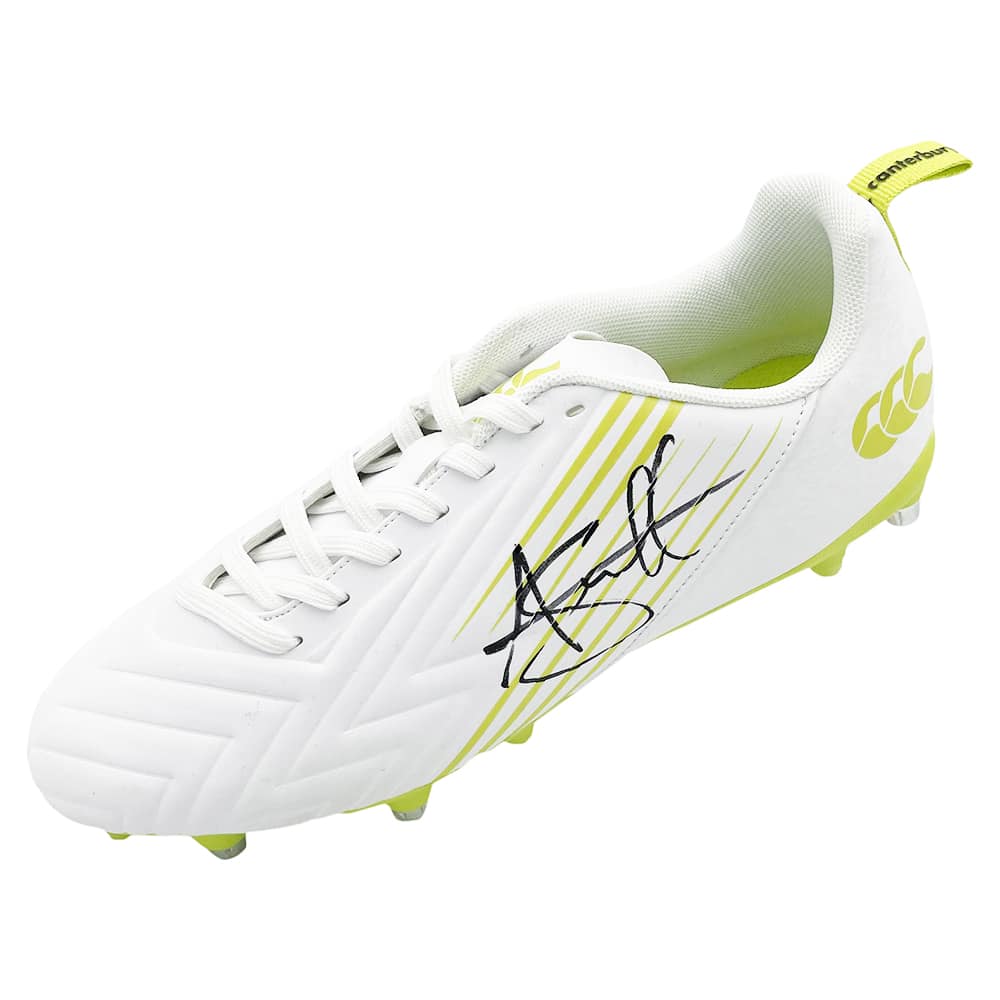 Signed Aaron Smith Boot - New Zealand All Blacks Icon