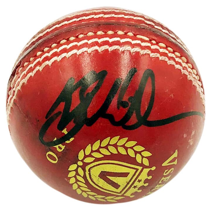 Signed Kane Williamson Cricket Ball - Test Championship Winner 2021