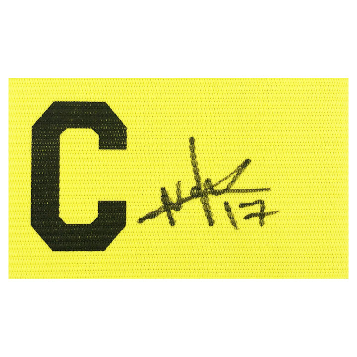 Signed Nathaniel Clyne Captain Armband – Crystal Palace Icon