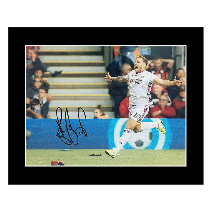 Billy Sharp Signed Photo Display 12x10 - Sheffield United Autograph