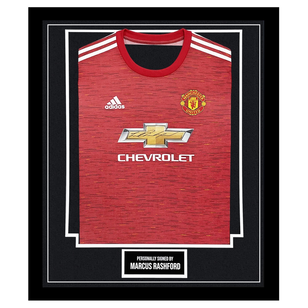 Buy Authentic Signed Marcus Rashford 2018-19 Manchester United Jersey! –  SoccerCards.ca