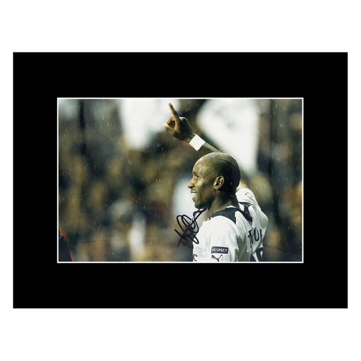Signed Jermain Defoe Photo Display 16x12 - Tottenham Hotspur Memorabilia