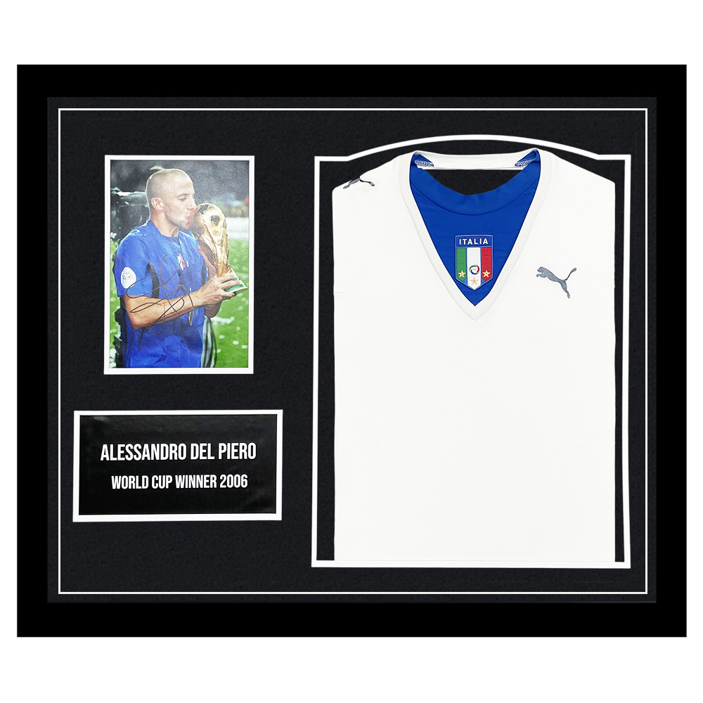 Signed Alessandro Del Piero Balls & Photos - Del Piero Memorabilia