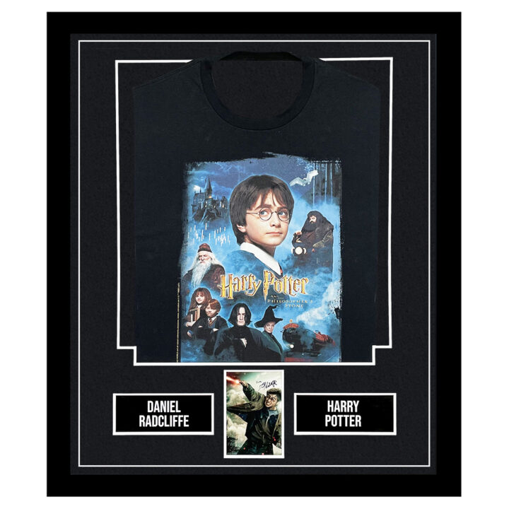 Signed Daniel Radcliffe Framed Display - Harry Potter Autograph