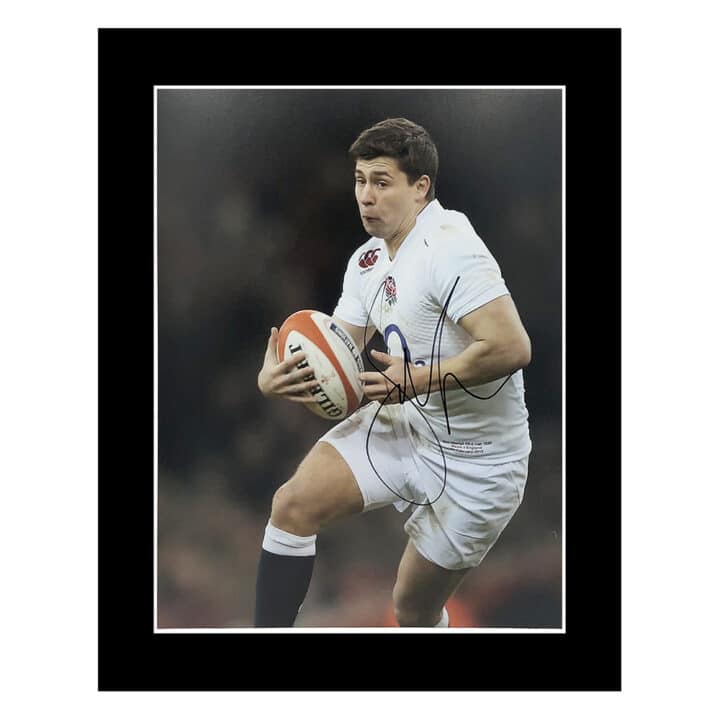 Signed Ben Youngs Photo Display 12x10 - England Icon Autograph