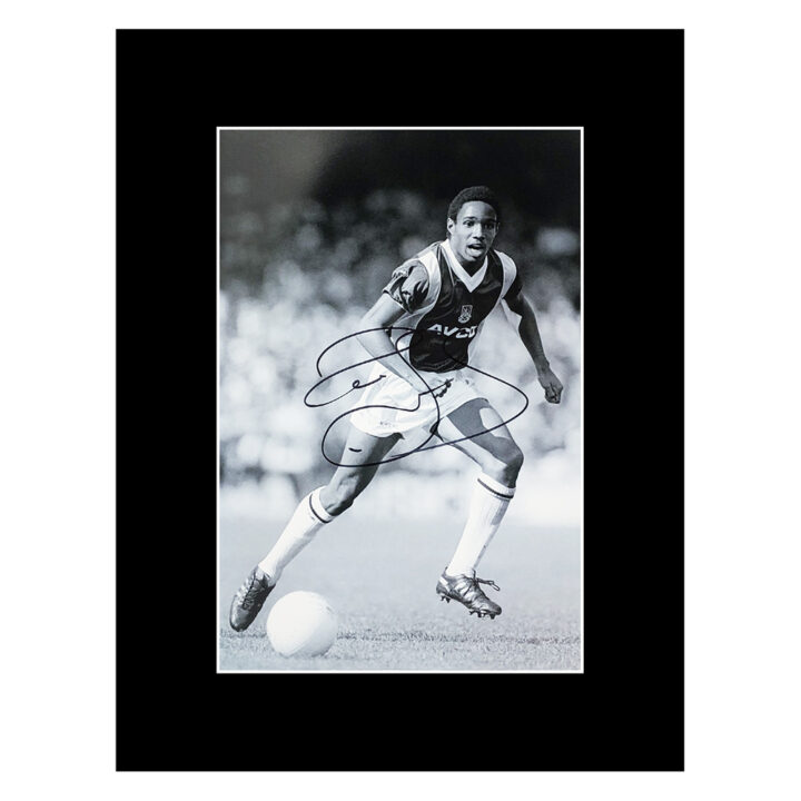 Signed Paul Ince Photo Display 16x12 - West Ham United Icon Autograph Signature