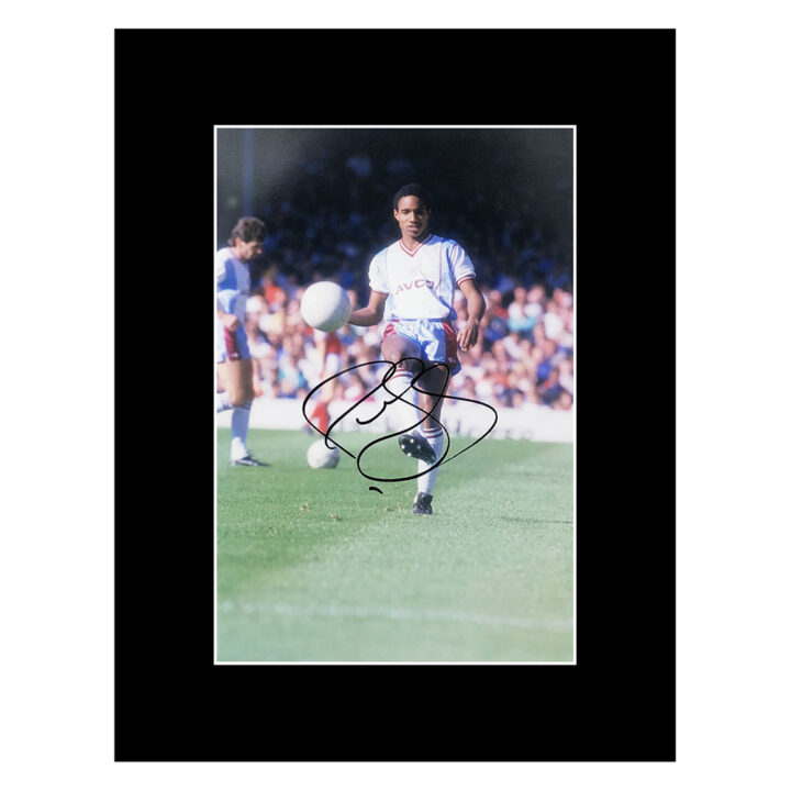 Paul Ince Signed Photo Display 16x12 - West Ham United Icon