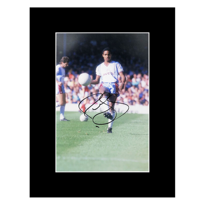 Signed Paul Ince Photo Display 16x12 - West Ham United Icon Autograph