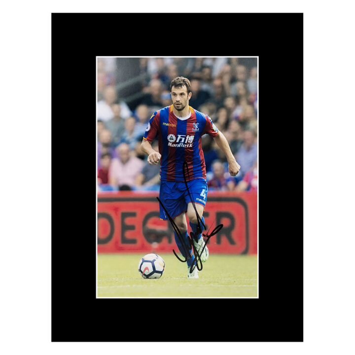 Signed Luka Milivojevic Photo Display 16×12 – Crystal Palace Icon