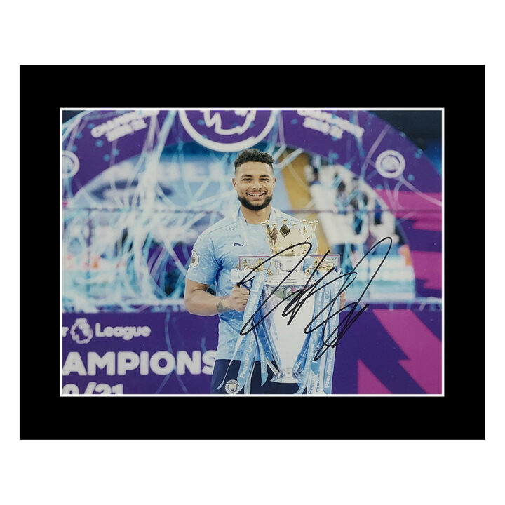 Signed Zack Steffen Photo Display 12x10 - Manchester City Icon