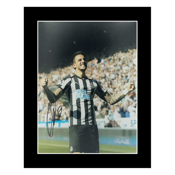 Signed Joselu Photo Display 12x10 - Newcastle United Icon