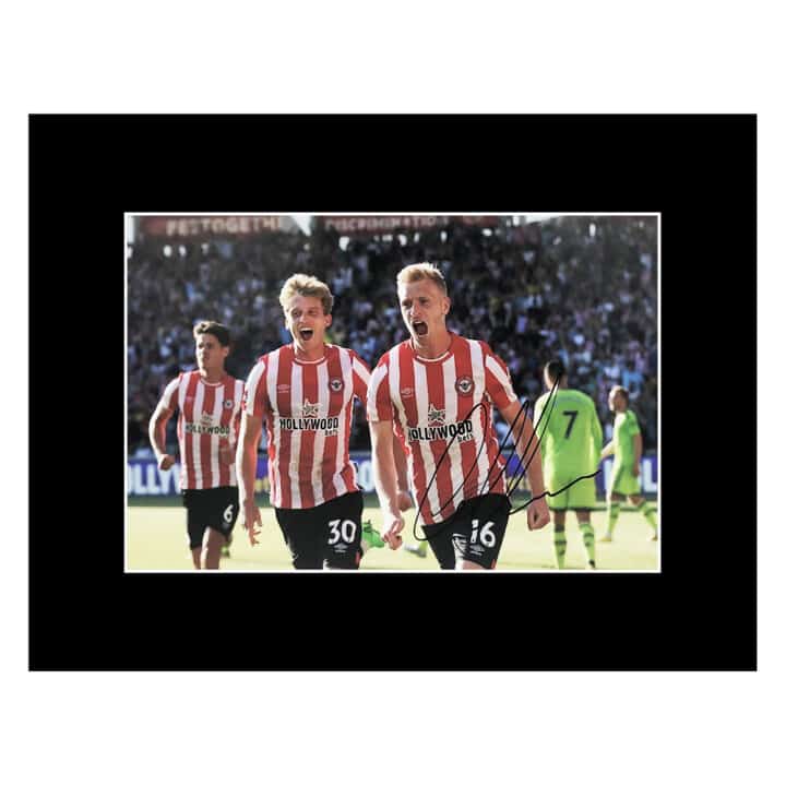 Signed Ben Mee Photo Display 16x12 - Brentford Icon Autograph