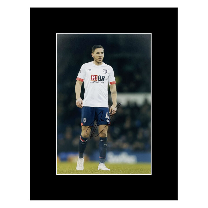 Signed Dan Gosling Photo Display 16×12 – AFC Bournemouth Icon