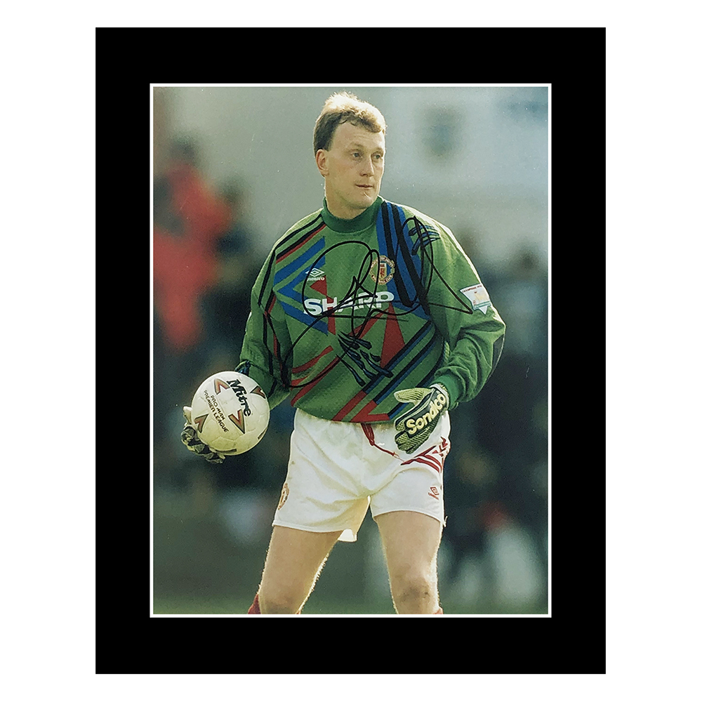 Signed Gary Walsh Photo Display 12x10 - Manchester United Icon