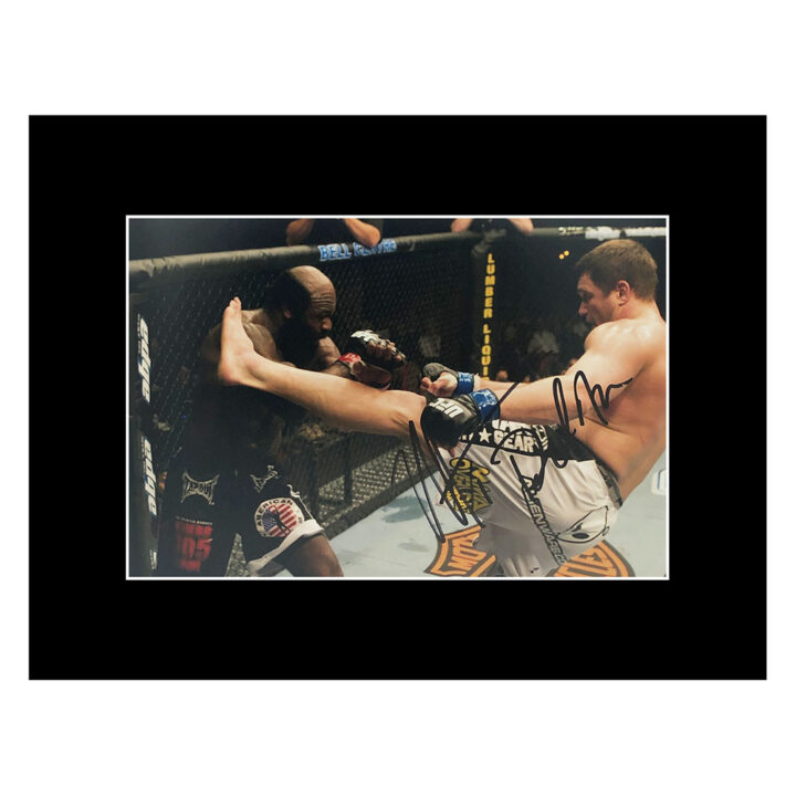 Signed Matt Mitrione Photo Display - 16x12 MMA Autograph