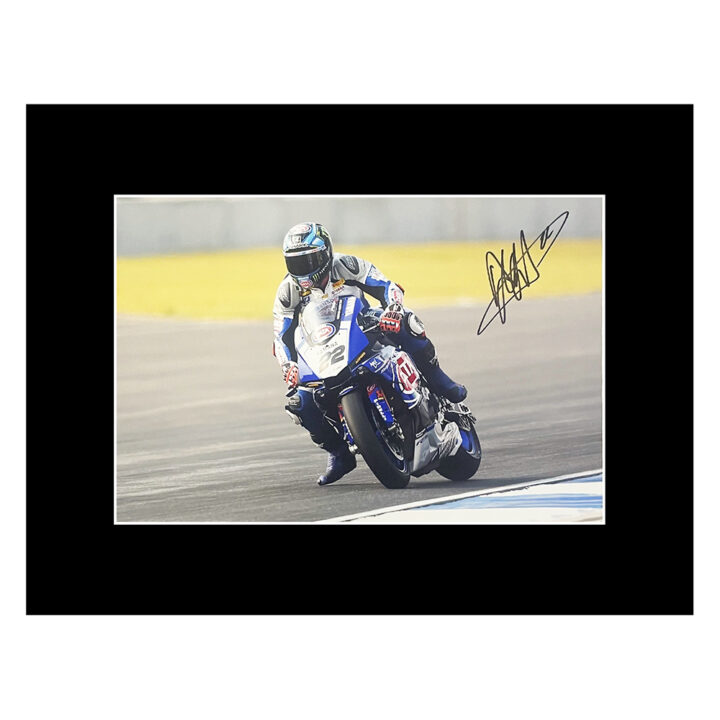 Signed Sam Lowes Photo Display - 16x12 MotoGP Autograph
