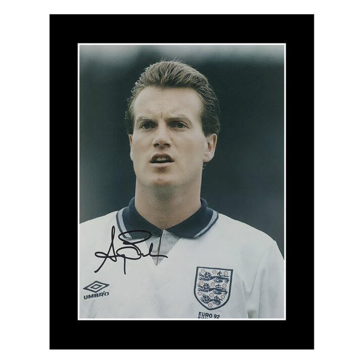 Signed Andy Sinton Photo Display - 12x10 England Icon Autograph