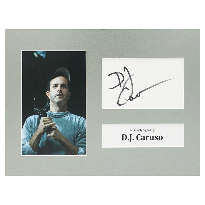 Signed D.J. Caruso Photo Display - 12x8 Film Icon