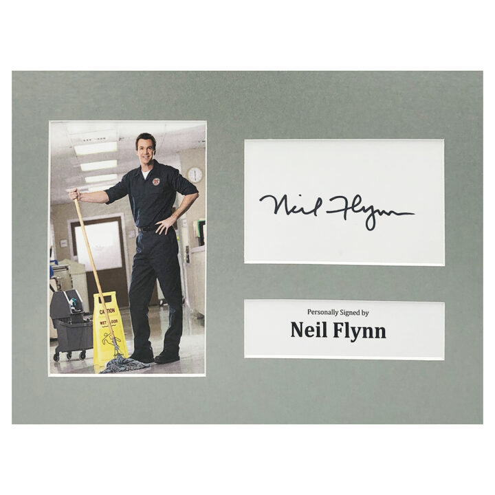 Signed Neil Flynn Photo Display - 12x8 TV Icon