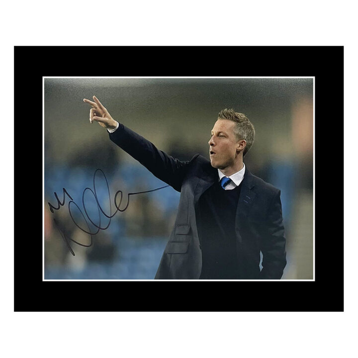 Signed Neil Harris Photo Display - 10x8 Millwall Manager Autograph