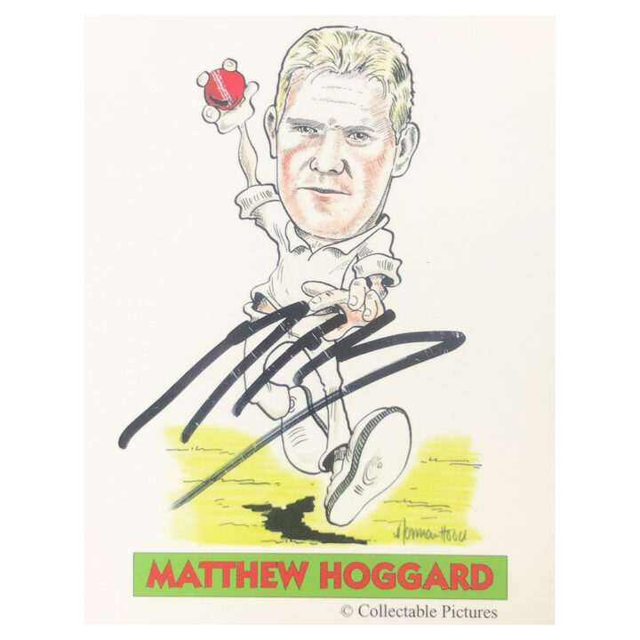 Matthew Hoggard Signed Collectable Card - Ashes Winner 2005