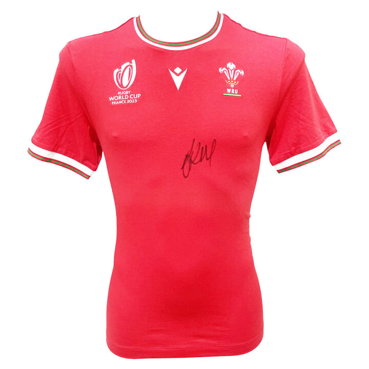 Signed Jac Morgan Wales Shirt – Rugby World Cup 2023