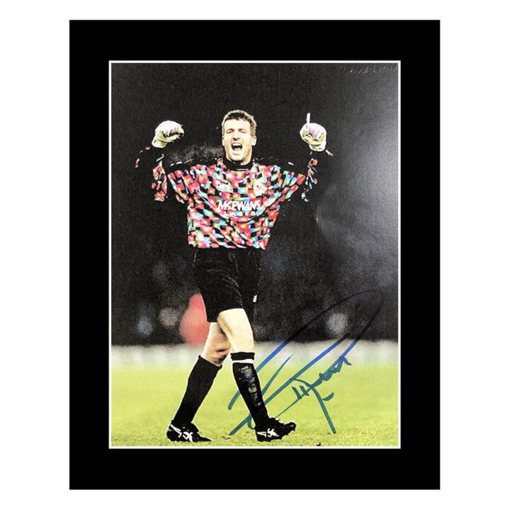 Signed Tim Flowers Photo Display - 10x8 Blackburn Rovers Icon