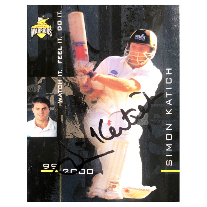 Simon Katich Signed Trading Card - Western Warriors Autograph