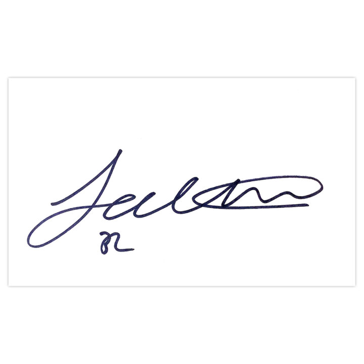 Signed Jack Hunt White Card – Bristol Rovers Autograph