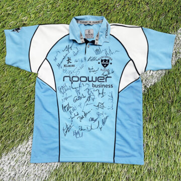 Signed Worcester Warriors Shirt - Premiership Rugby Squad