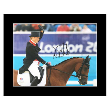 Signed Zara Tindall Photo Display 12×10 – Team GB Icon