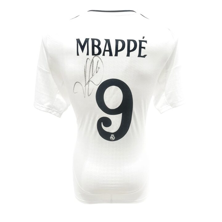 Signed Kylian Mbappe Shirt - Champions League 2025