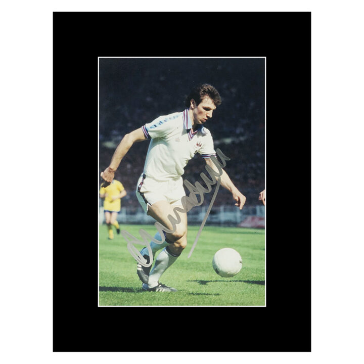 Signed Alvin Martin Photo Display 12x10 - West Ham United Icon