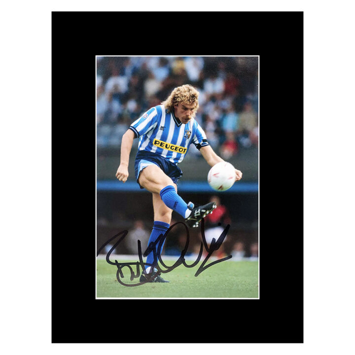 Signed Brian Kilcline Photo Display 12x10 - Coventry City Icon