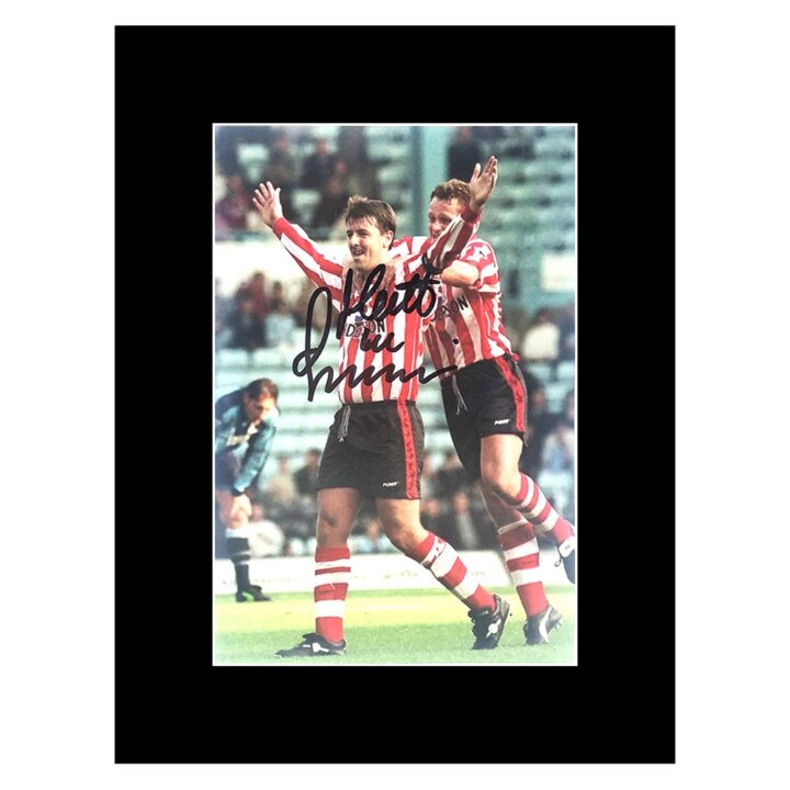 Matt Le Tissier Signed Photo Display 8x6 - Southampton F.C.